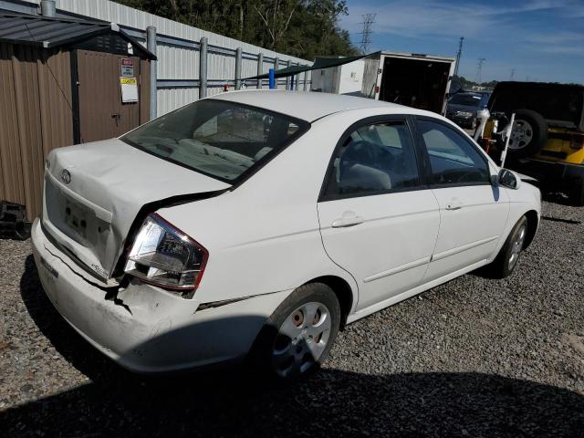 KNAFE121075461619 - 2007 KIA SPECTRA EX WHITE photo 3