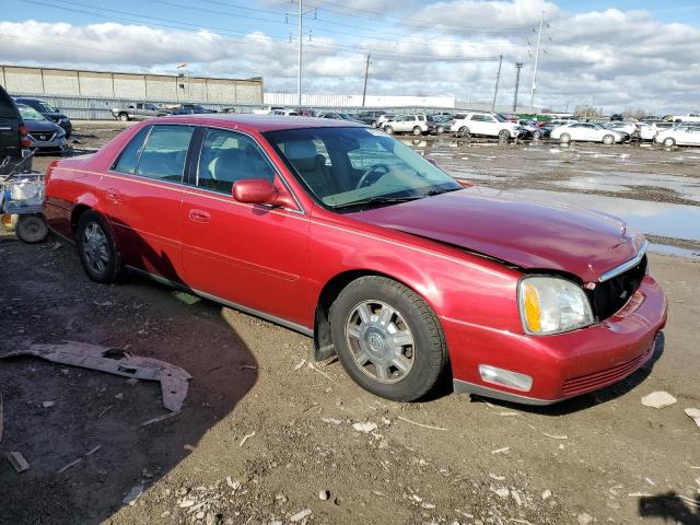 1G6KD54Y83U165806 - 2003 CADILLAC DEVILLE MAROON photo 4