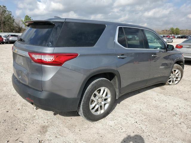 1GNERFKW3KJ265421 - 2019 CHEVROLET TRAVERSE LS GRAY photo 3