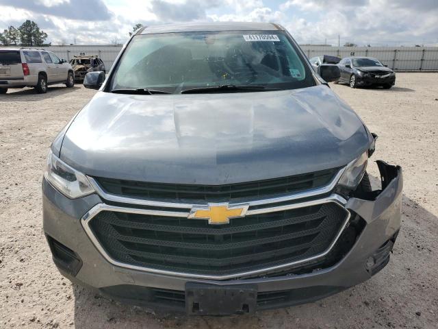 1GNERFKW3KJ265421 - 2019 CHEVROLET TRAVERSE LS GRAY photo 5