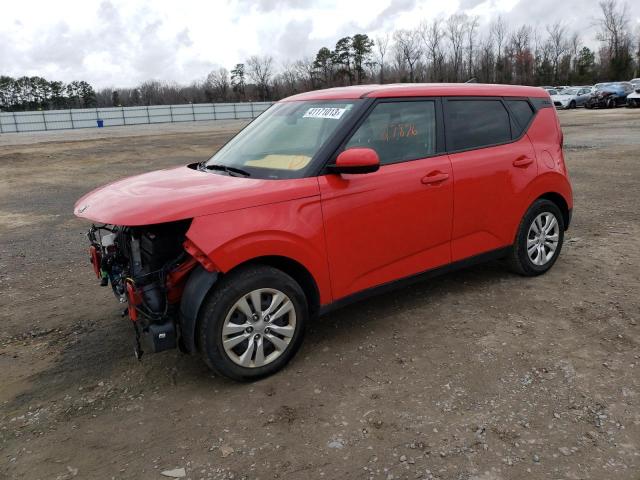 KNDJ23AUXL7700380 - 2020 KIA SOUL LX RED photo 1