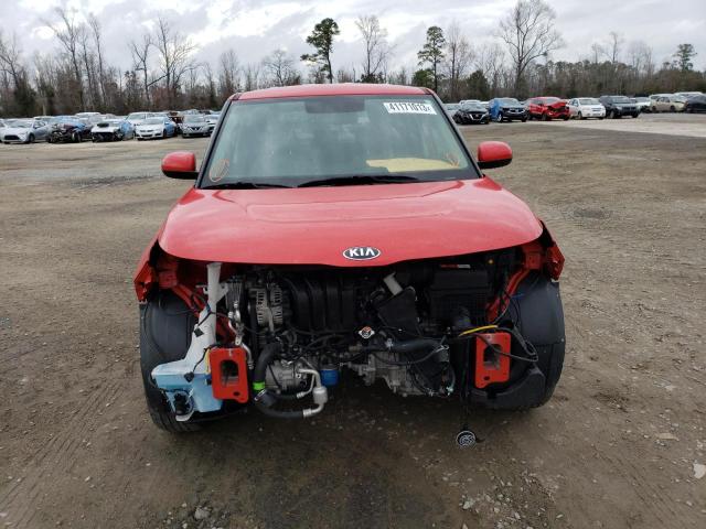 KNDJ23AUXL7700380 - 2020 KIA SOUL LX RED photo 5