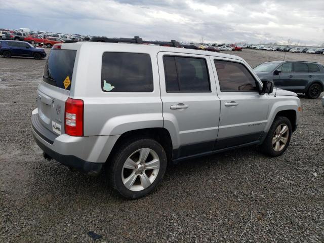 1C4NJRFB6CD658788 - 2012 JEEP PATRIOT LATITUDE SILVER photo 3