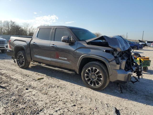 5TFJA5DB6NX054413 - 2022 TOYOTA TUNDRA CREWMAX LIMITED GRAY photo 4