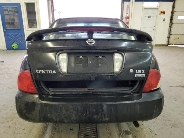 3N1CB51A05L580892 - 2005 NISSAN SENTRA 1.8S BLACK photo 6