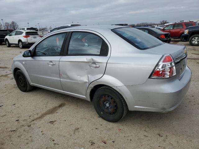 KL1TD56678B157073 - 2008 CHEVROLET AVEO BASE Gümüş foto 2