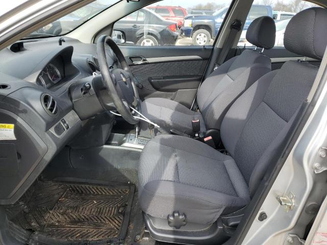 KL1TD56678B157073 - 2008 CHEVROLET AVEO BASE SILVER photo 7