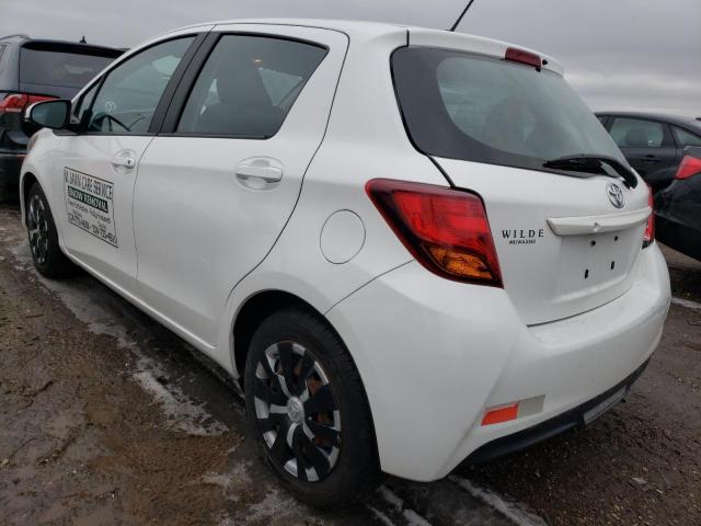 VNKKTUD37GA068819 - 2016 TOYOTA YARIS L WHITE photo 2