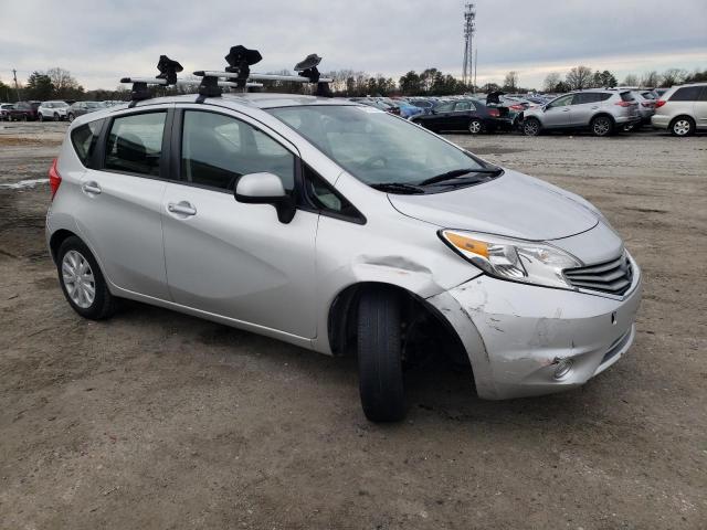 3N1CE2CP5EL388570 - 2014 NISSAN VERSA NOTE S SILVER photo 4