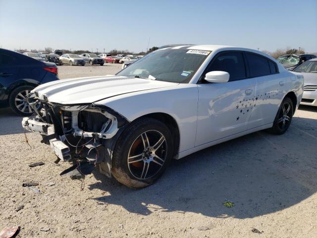 2C3CDXBG6KH707207 - 2019 DODGE CHARGER SXT WHITE photo 1