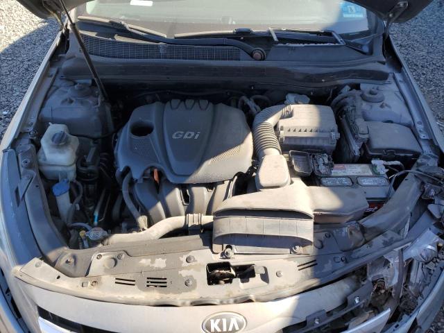 5XXGM4A75DG235942 - 2013 KIA OPTIMA LX SILVER photo 11