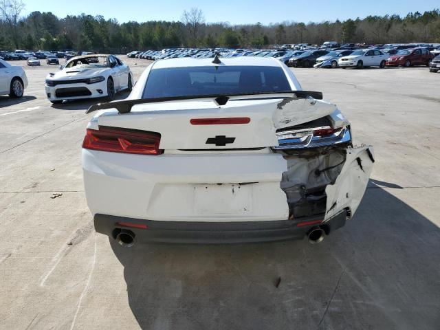 1G1FB1RS5G0122371 - 2016 CHEVROLET CAMARO LT WHITE photo 6