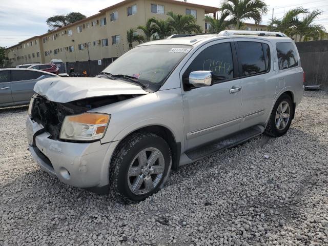 5N1BA0ND7BN617544 - 2011 NISSAN ARMADA SV SILVER photo 1