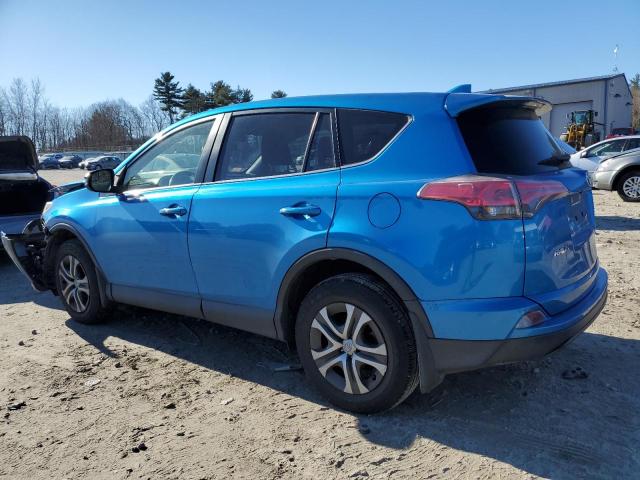 JTMBFREV2JJ216539 - 2018 TOYOTA RAV4 LE BLUE photo 2