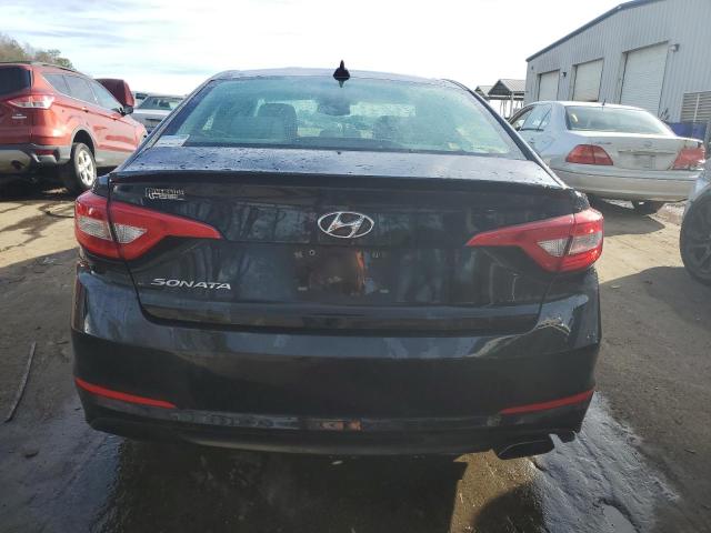 5NPE24AF2HH539342 - 2017 HYUNDAI SONATA SE BLACK photo 6