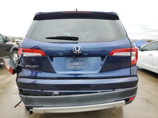 5FNYF5H56LB012500 - 2020 HONDA PILOT EXL BLUE photo 6