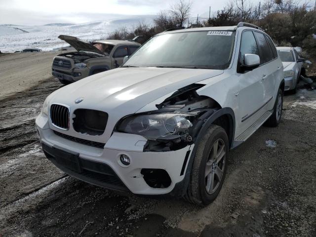 5UXZV4C50D0B01649 - 2013 BMW X5 XDRIVE35I WHITE photo 1