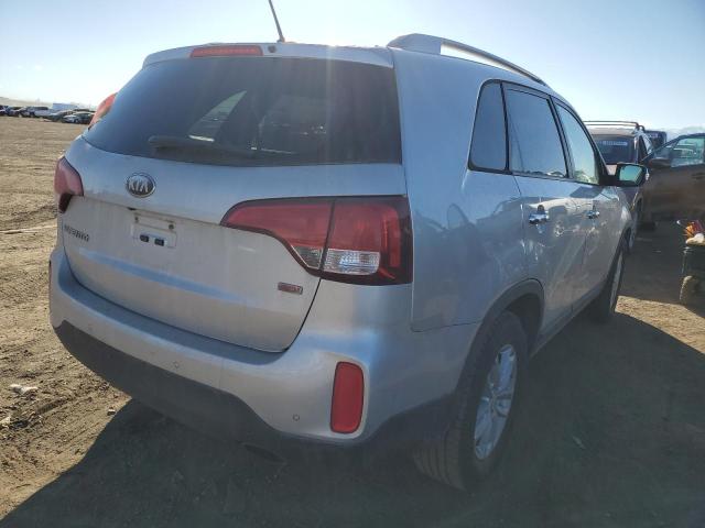 5XYKTCA63EG465653 - 2014 KIA SORENTO LX SILVER photo 3