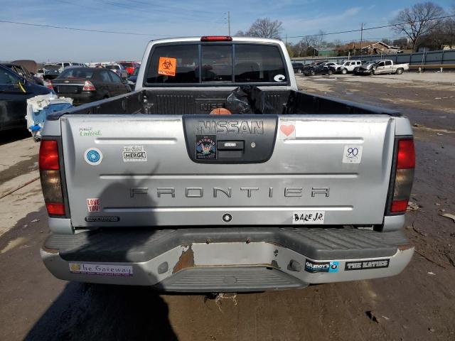 1N6DD26S91C388627 - 2001 NISSAN FRONTIER KING CAB XE SILVER photo 6