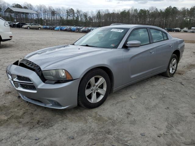 2C3CDXBG2EH284534 - 2014 DODGE CHARGER SE SILVER photo 1