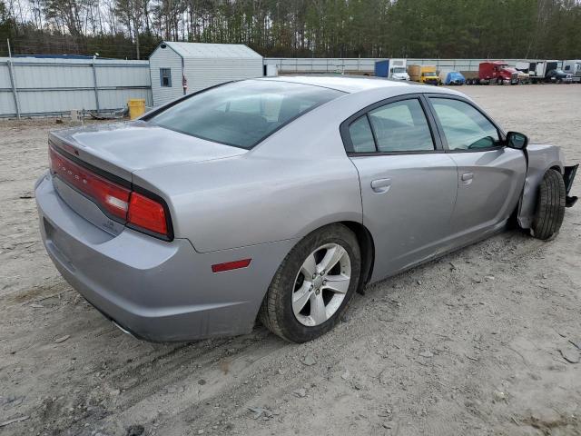 2C3CDXBG2EH284534 - 2014 DODGE CHARGER SE SILVER photo 3