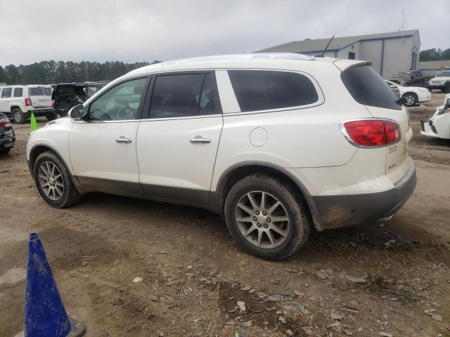 5GALRBED8AJ116764 - 2010 BUICK ENCLAVE CXL WHITE photo 2