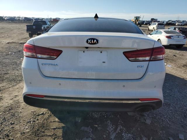 5XXGU4L35GG121311 - 2016 KIA OPTIMA EX WHITE photo 6