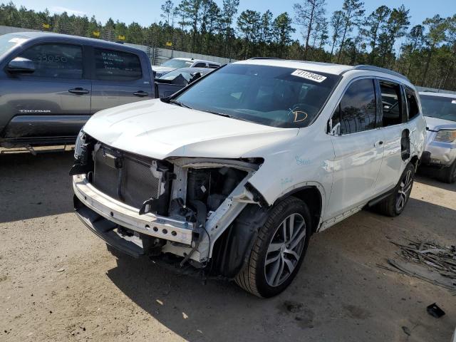 5FNYF6H03HB078441 - 2017 HONDA PILOT ELITE WHITE photo 1