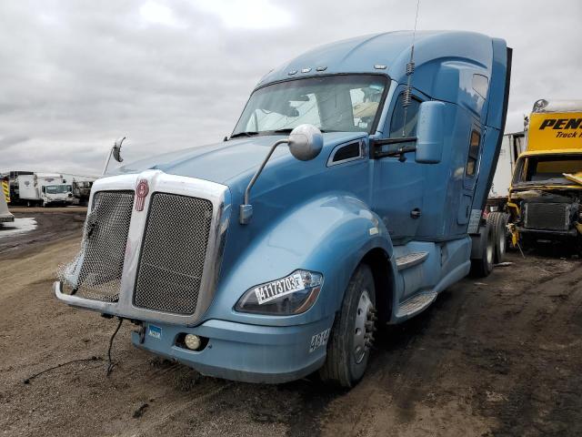 1XKYD49X5GJ463808 - 2016 KENWORTH CONSTRUCTI T680 BLUE photo 2