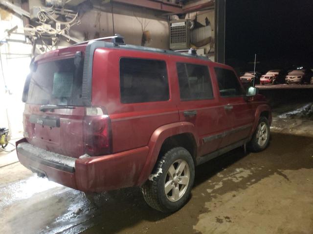 1J8HG48KX6C173892 - 2006 JEEP COMMANDER RED photo 3