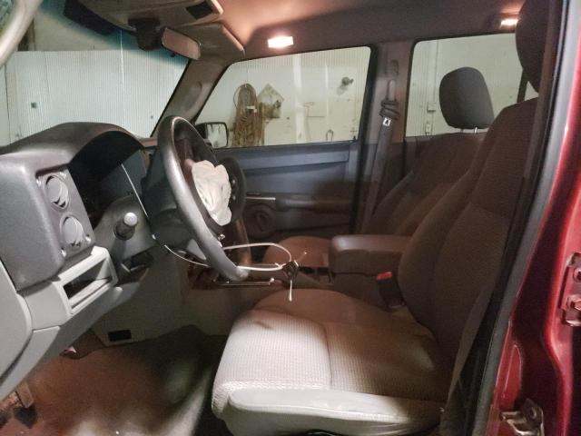 1J8HG48KX6C173892 - 2006 JEEP COMMANDER 红色 照片 7