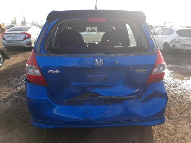 JHMGD38677S039680 - 2007 HONDA FIT S 蓝色 照片 6