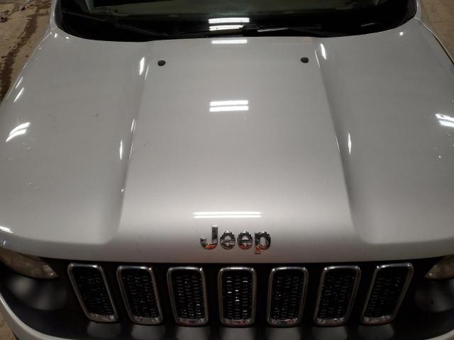 ZACCJBAH2JPG89884 - 2018 JEEP RENEGADE SPORT SILVER photo 12