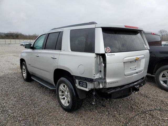 1GNSCBKC0JR122302 - 2018 CHEVROLET TAHOE C1500 LT SILVER photo 2