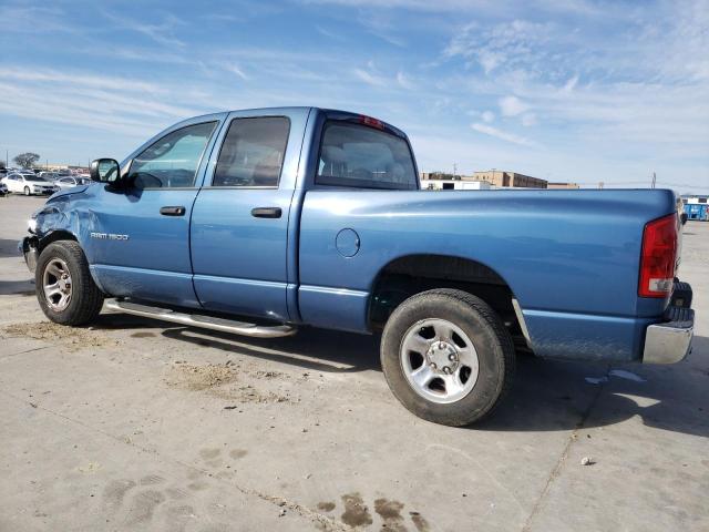 1D7HA18N74S687564 - 2004 DODGE RAM 1500 ST BLUE photo 2