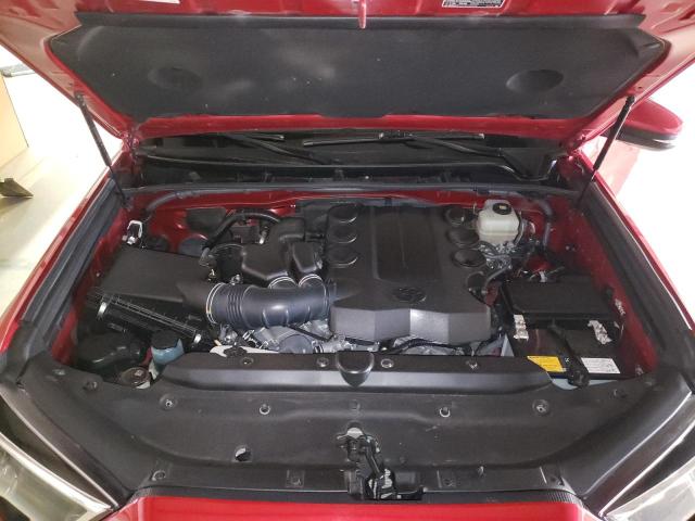 JTEBU5JRXJ5590635 - 2018 TOYOTA 4RUNNER SR5/SR5 PREMIUM RED photo 11