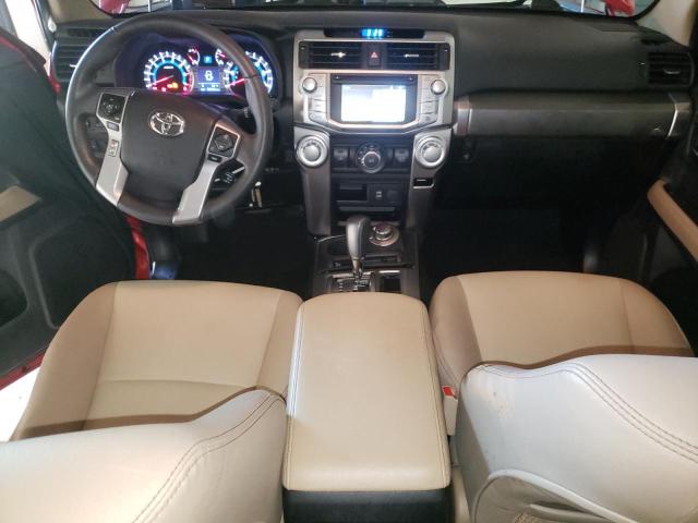 JTEBU5JRXJ5590635 - 2018 TOYOTA 4RUNNER SR5/SR5 PREMIUM RED photo 8