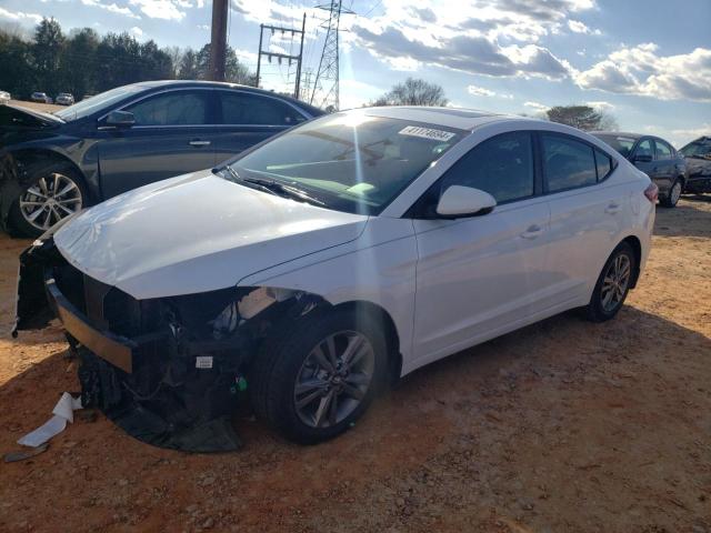 5NPD84LF6JH304374 - 2018 HYUNDAI ELANTRA SEL WHITE photo 1