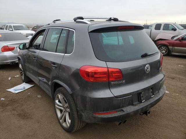 WVGBV7AX3DW015301 - 2013 VOLKSWAGEN TIGUAN S GRAY photo 2