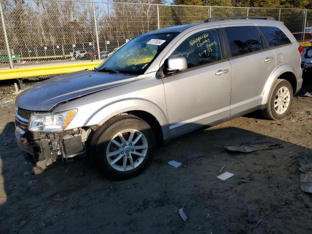 3C4PDCBG6FT696440 - 2015 DODGE JOURNEY SXT SILVER photo 1