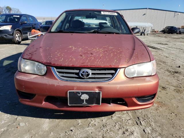 2T1BR12E31C406441 - 2001 TOYOTA COROLLA CE MAROON photo 5