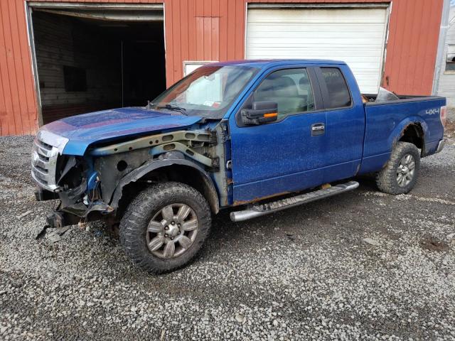 1FTPX14VX9FB12109 - 2009 FORD F150 SUPER CAB BLUE photo 1