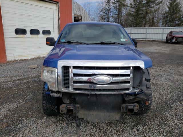 1FTPX14VX9FB12109 - 2009 FORD F150 SUPER CAB BLUE photo 5