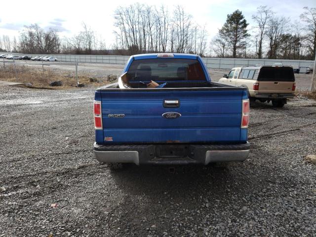 1FTPX14VX9FB12109 - 2009 FORD F150 SUPER CAB BLUE photo 6