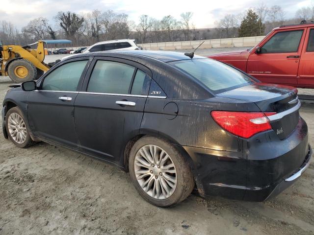 1C3CCBCG0DN523332 - 2013 CHRYSLER 200 LIMITED BLACK photo 2