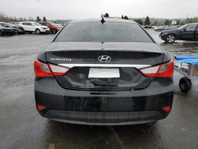 5NPEB4AC0EH828303 - 2014 HYUNDAI SONATA GLS BLACK photo 6