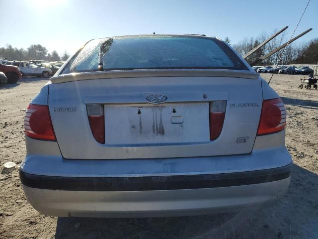 KMHDN56D86U182084 - 2006 HYUNDAI ELANTRA GLS SILVER photo 6