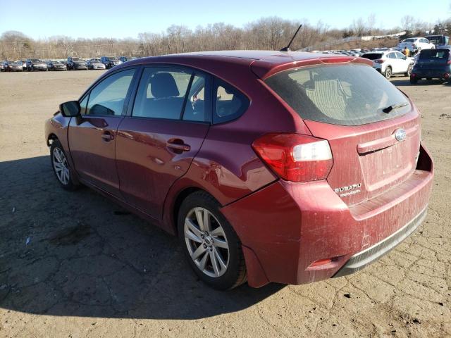 JF1GPAB68G8230341 - 2016 SUBARU IMPREZA PREMIUM RED photo 2