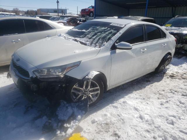 3KPF34AD4KE027822 - 2019 KIA FORTE GT LINE WHITE photo 1