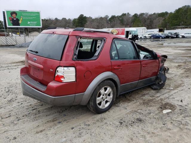 1FMDK05197GA01805 - 2007 FORD FREESTYLE SEL RED photo 3